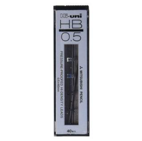 Uni Mechanical Pencil Refill High Uni 0.5 HB